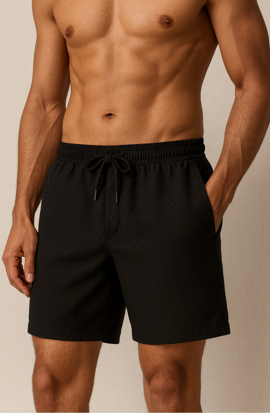 V Pattern Swim Short