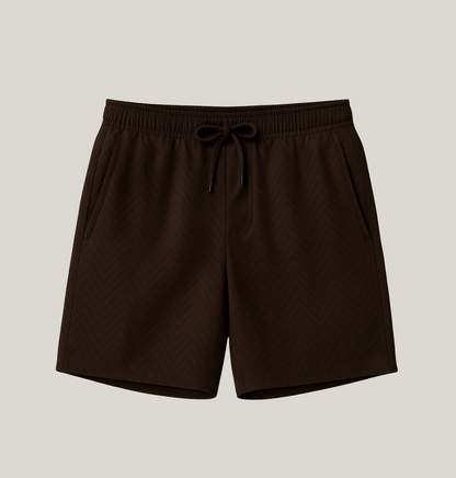 V Pattern Swim Short