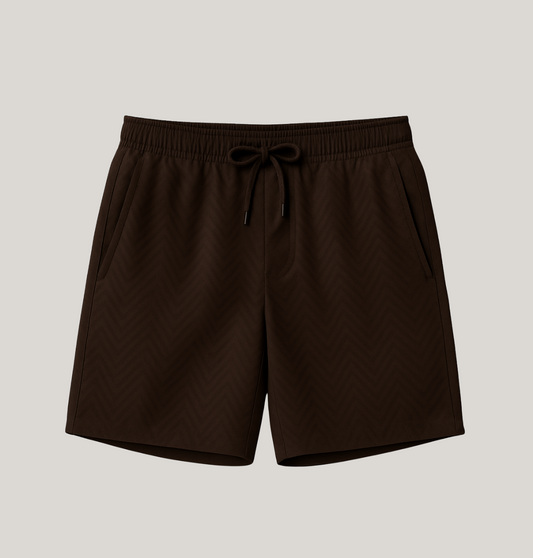 V Pattern Swim Short