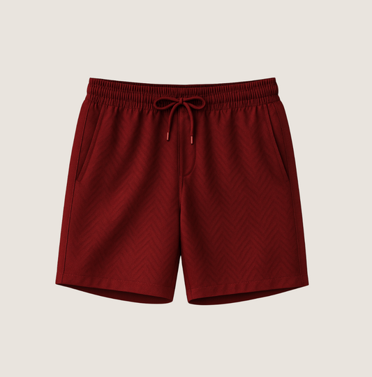 V Pattern Swim Short