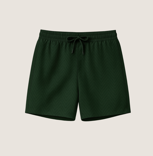 V Pattern Swim Short