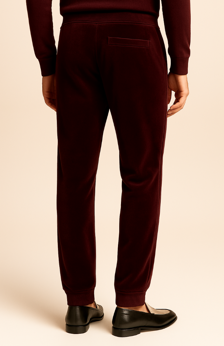 Vanxar Velour Silk Sweatpants