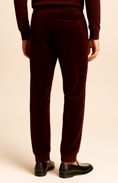 Vanxar Velour Silk Sweatpants