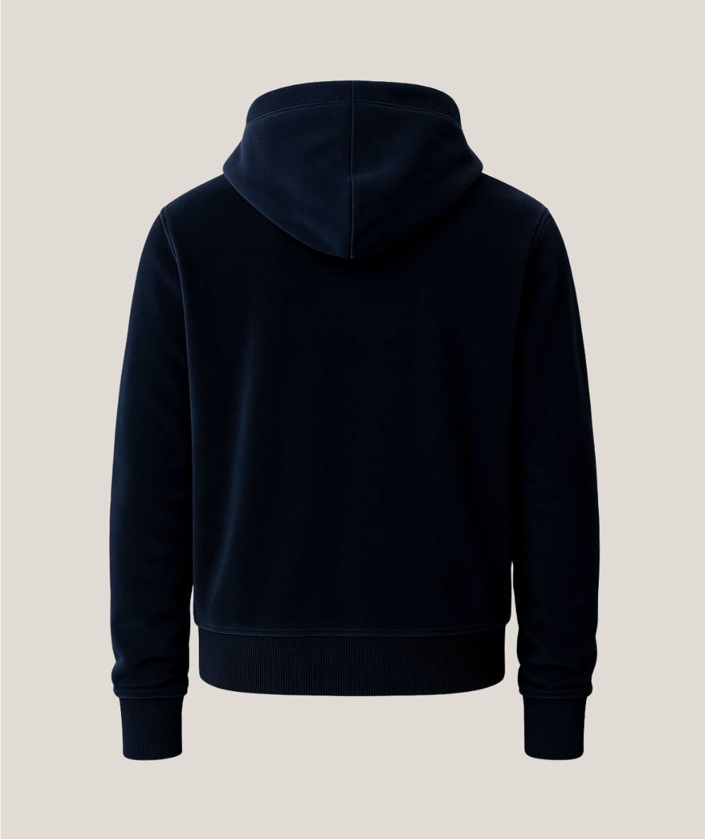 Vanxar Velour Silk Zip-Up Hoodie