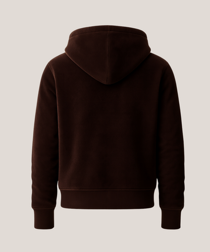 Vanxar Velour Silk Zip-Up Hoodie