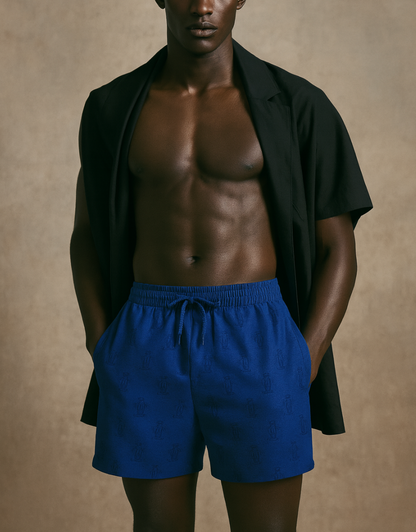 Vintage Racing Car Swim Short