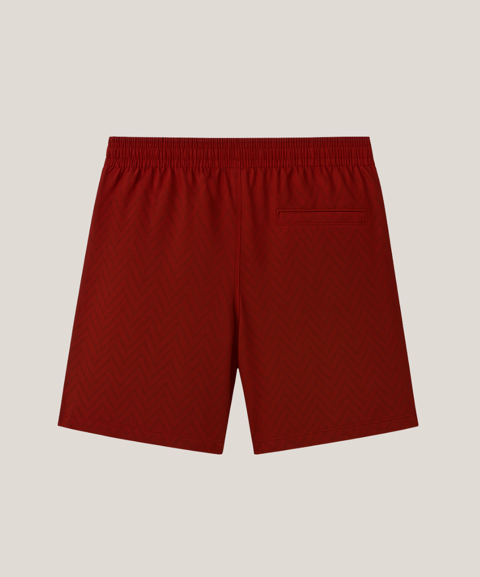 V Pattern Swim Short